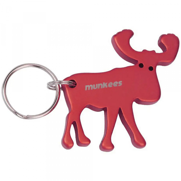 Брелок-відкривачка Munkees Moose, Red - фото