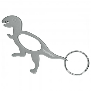 Брелок-відкривачка Munkees T-Rex, Grey - фото