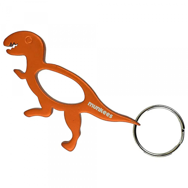 Брелок-відкривачка Munkees T-Rex, Orange - фото