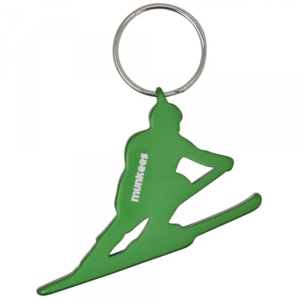 Брелок-відкривачка Munkees Skier, Green - фото