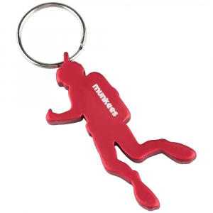 Брелок-відкривачка Munkees Diver, Red - фото