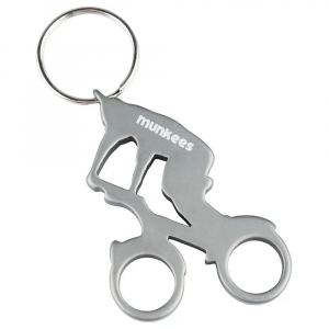 Брелок-відкривачка Munkees Biker, Grey - фото