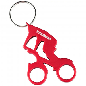 Брелок-відкривачка Munkees Biker, Red - фото