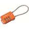 Брелок-замок Munkees TSA Cable Combi Lock, Orange - фото-2