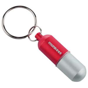 Брелок Munkees Waterproof Capsule Small, Red - фото