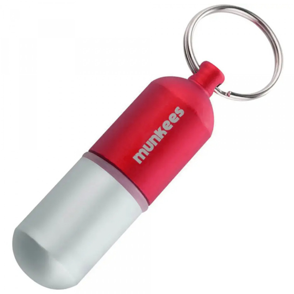 Брелок Munkees Waterproof Capsule Large, Red - фото