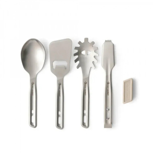 Набір кухонного приладдя Sea to Summit Detour Stainless Steel Utensil Set - фото