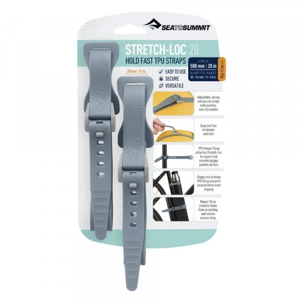 Набір стяжок Sea to Summit Stretch-Loc 20 20mm - фото-1