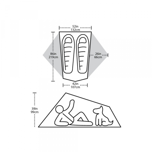 Намет Big Agnes Tiger Wall 2 Platinum - фото