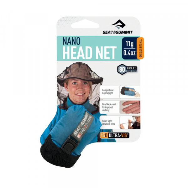 Москітна сітка на голову Nano Mosquito Headnets - фото