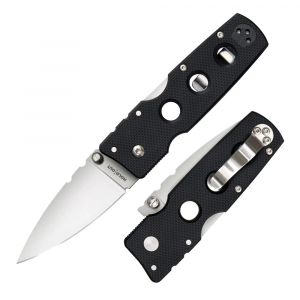 Ніж складний Cold Steel Hold Out 3" Plain Edge Black S35VN - фото