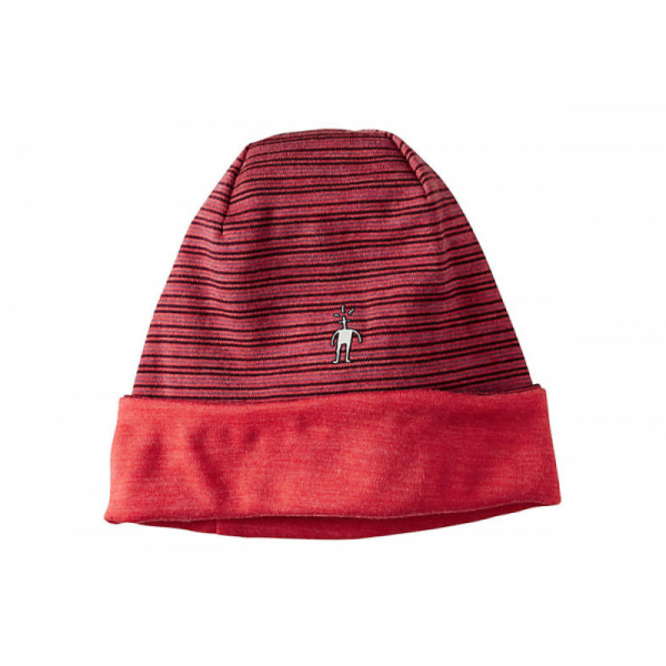Шапка NTS Mid 250 Reversible Pattern Cuffed Beanie Aubergine - фото-1