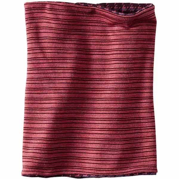 Пов'язка  NTS Mid 250 Reversible Pattern Neck Gaiter Aubergine Heather/Hibiscus Heather - фото