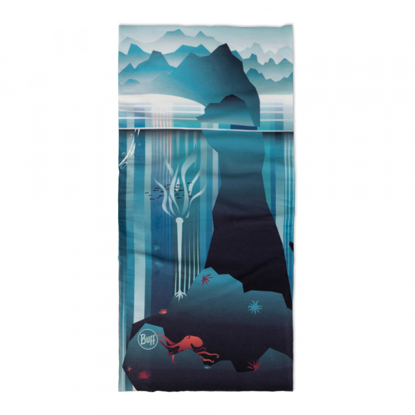 Пов'язка на шию Buff Original Ecostretch Gem Malachite - фото