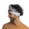 Пов'язка на голову Buff Coolnet UV+ Wide Headband, Arthy Graphite, One Size - фото-2