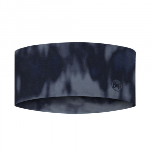 Пов'язка на голову Buff Coolnet UV+ Wide Headband, Mines Graphite - фото