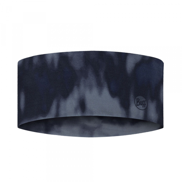 Пов'язка на голову Buff Coolnet UV+ Wide Headband, Mines Graphite - фото