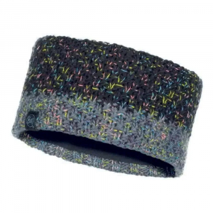 Пов'язка на голову Buff Knitted & Polar Headband Janna, Black - фото