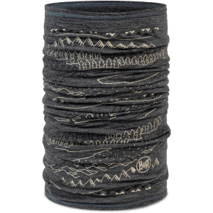 Пов'язка на шию Buff Merino Lightweight Prints Eirik Grey - фото