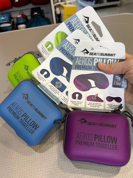 Подушка Sea To Summit надувна Aeros Premium Pillow Traveller - фото