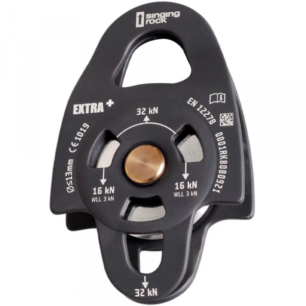 Блок ролик Pulley Extra Plus Black - фото-1