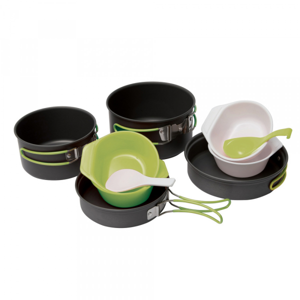 Набір алюмінієвого посуду Pinguin Quadri Alu - фото-1