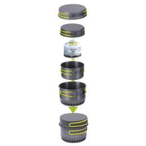 Набір алюмінієвого посуду Pinguin Quadri Х - фото