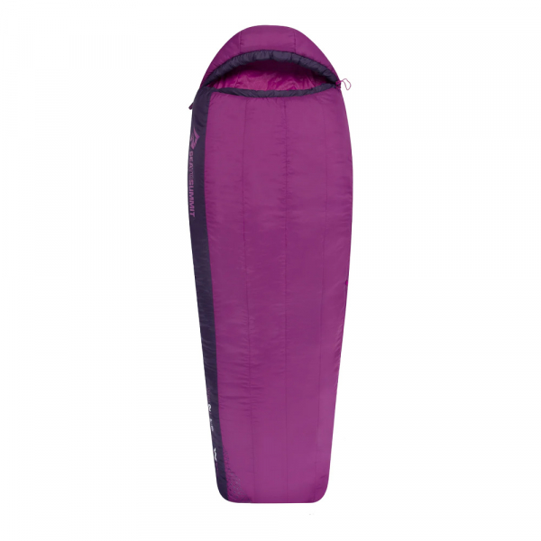 Спальник жіночій Quest QuI Women's Long 2019 Right Zip, Grape/Blackberry, Long - фото