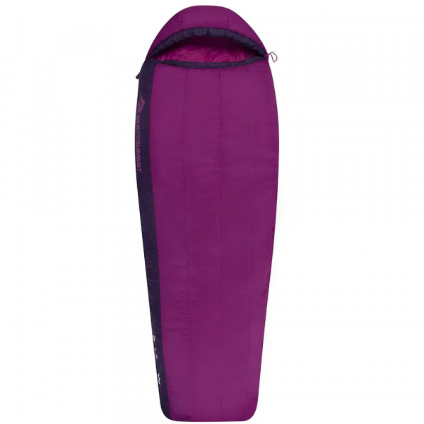 Спальник жіночій Quest QuI Women's Long 2019 Right Zip, Grape/Blackberry, Long - фото-1