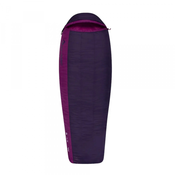 Спальник жіночій Quest QuII Women's Long 2019 Right Zip, Blackberry/Grape, Long - фото