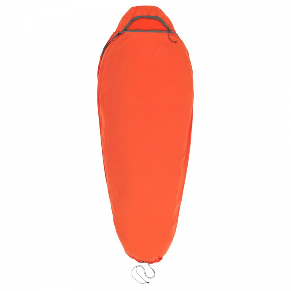 Вкладиш в спальник Reactor Extreme Sleeping Bag Liner, Mummy w/ Drawcord - C, Spicy Orange - фото-1