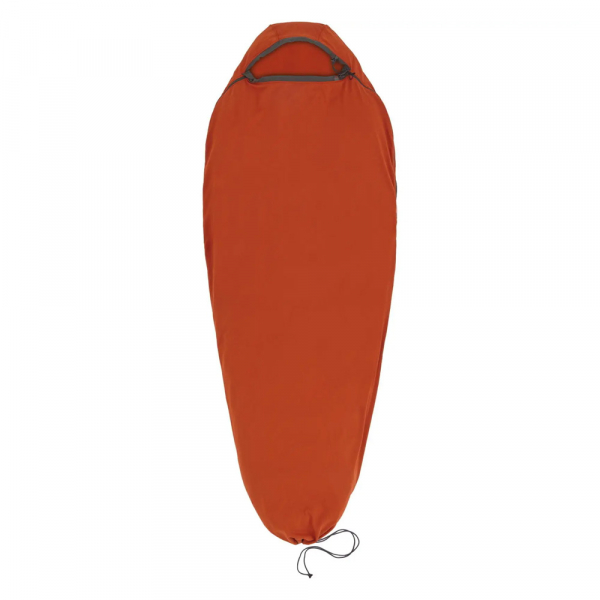 Вкладиш в спальник Reactor Fleece Sleeping Bag Liner, Mummy w/ Drawcord - C, Picante Red - фото