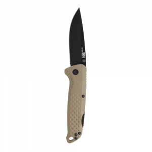 Розкладний ніж SOG Adventurer LB, Flat Dark Earth/Black - фото