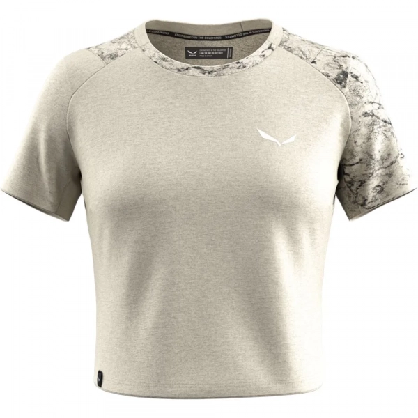 Футболка Salewa Lavaredo Hemp Crop T-Shirt Wmn - фото