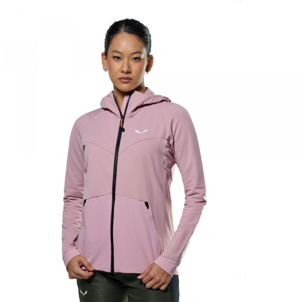 Жіноча куртка Salewa Puez Merino Durastretch Hooded Jacket W - фото