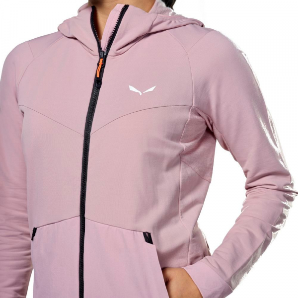 Жіноча куртка Salewa Puez Merino Durastretch Hooded Jacket W - фото