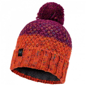 Шапка Buff Knitted & Fleece Band Hat Janna, Fuchsia - фото