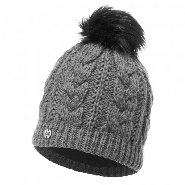 Шапка Buff Knitted & Polar Hat Darla, Grey - фото-1