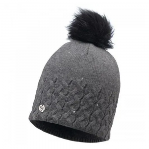 Шапка Buff Knitted & Polar Hat Elie, Grey - фото