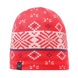 Шапка Buff Knitted & Polar Hat Jorden, Coral - фото