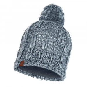 Шапка Buff Knitted & Polar Hat Liv, New Pebble Grey - фото