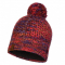 Шапка Buff Knitted & Polar Hat Margo, Maroon - фото-1