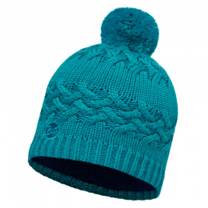 Шапка Buff Knitted & Polar Hat Savva, Blue Capri - фото