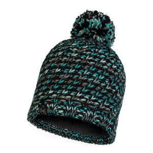 Шапка Buff Knitted & Polar Hat Valya, Turquoise - фото