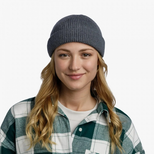 Шапка Buff Knitted Beaney, Ervin Graphite - фото