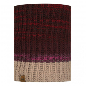 Шарф-труба Buff Knitted & Fleece Neckwarmer Alina, Maroon - фото