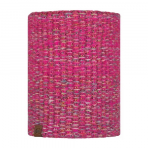 Шарф-труба Buff Knitted & Fleece Neckwarmer Grete, Pink - фото