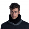 Шарф-труба Buff Knitted & Fleece Neckwarmer Igor, Black - фото-1