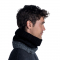 Шарф-труба Buff Knitted & Fleece Neckwarmer Igor, Black - фото-2