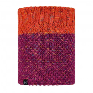 Шарф-труба Buff Knitted & Fleece Neckwarmer Janna, Fuchsia - фото